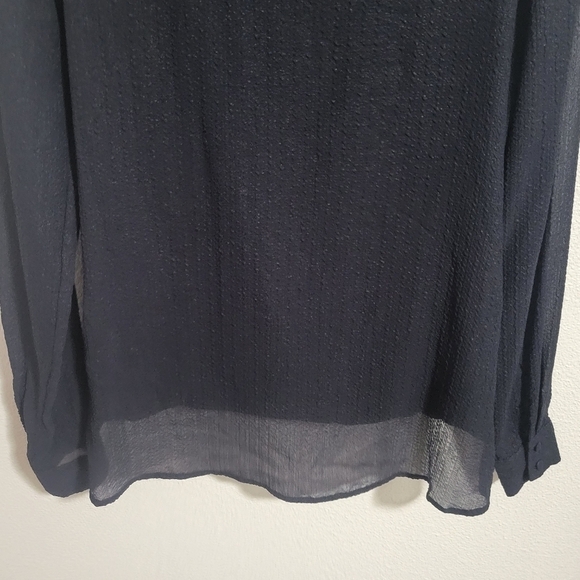 HM Faux wrap top sheer back size 4 - Picture 15 of 16